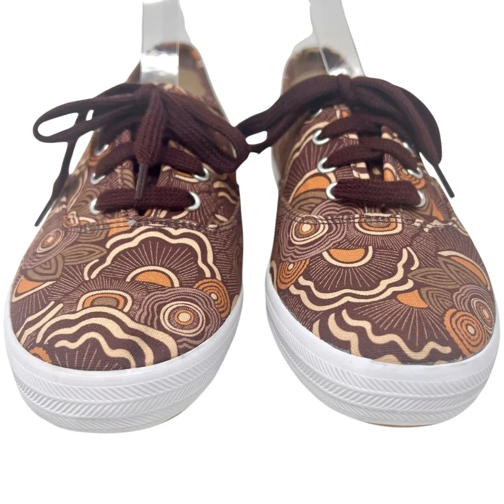 Women's Keds Champion Patterned Multi Lace Up Sneakers size 6.5 - Picture 2 of 12